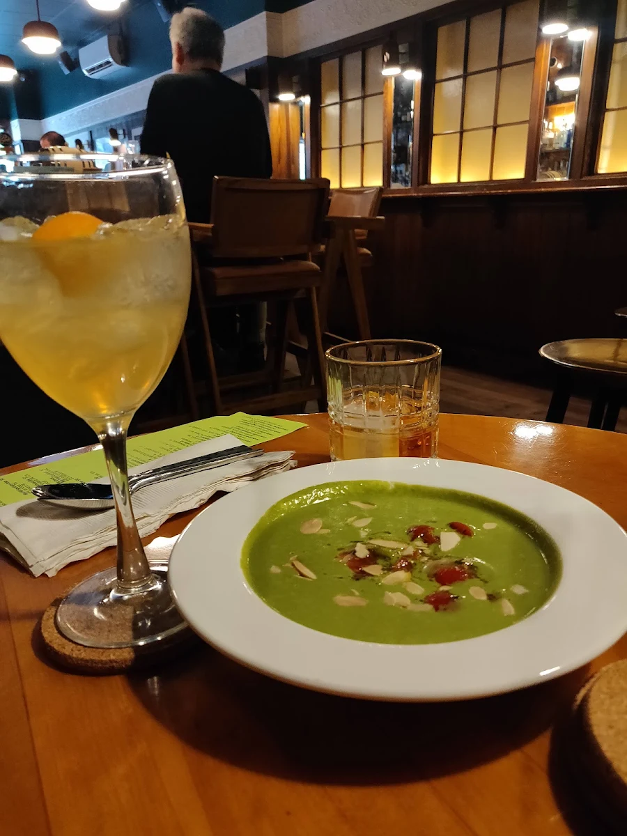 Chilled Pea Soup