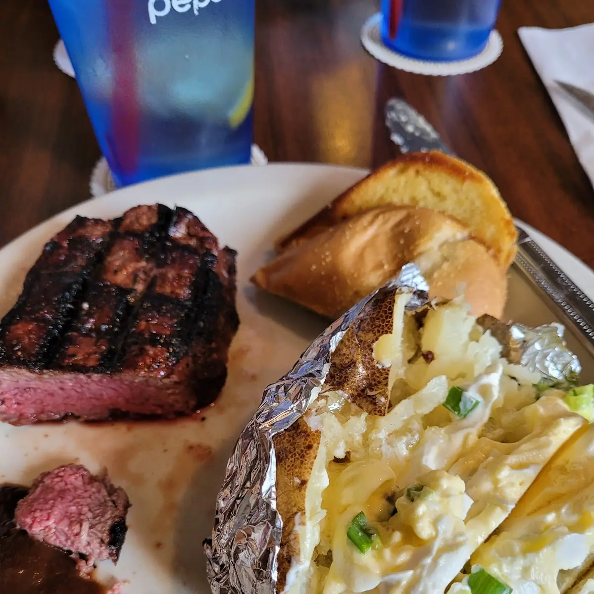 Side Baked Potato