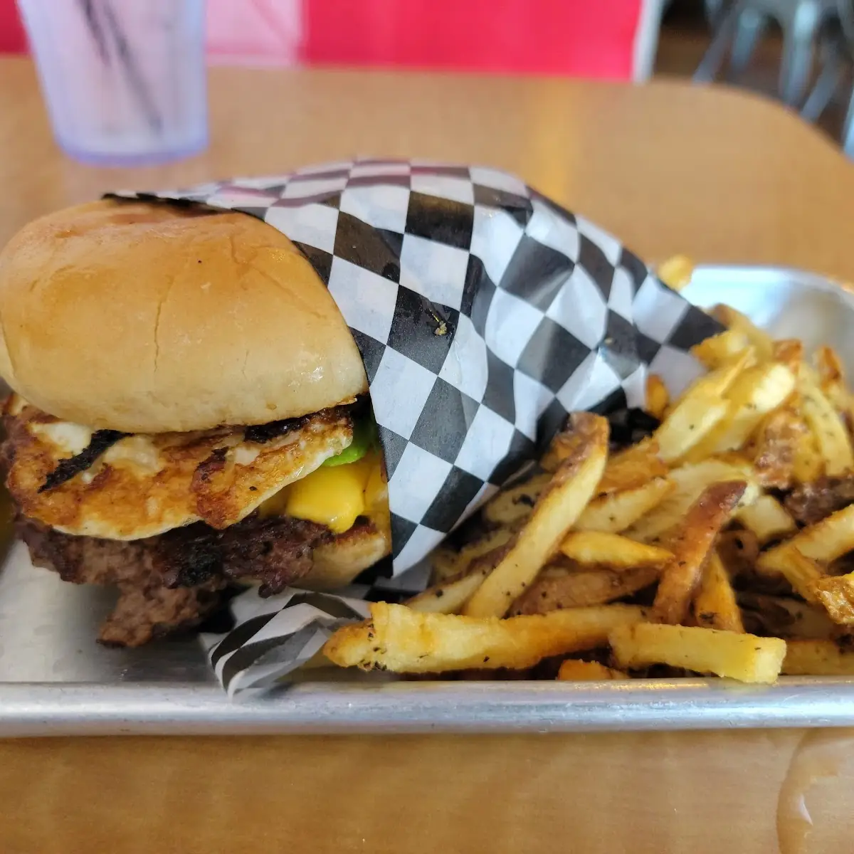 Fried Mac & Cheese Burger
