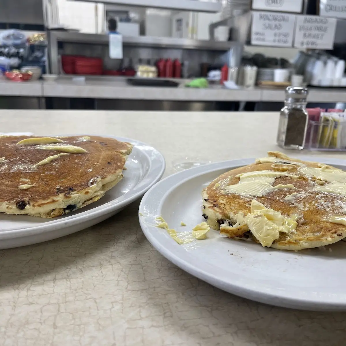Blueberry Chocolate Pancakes