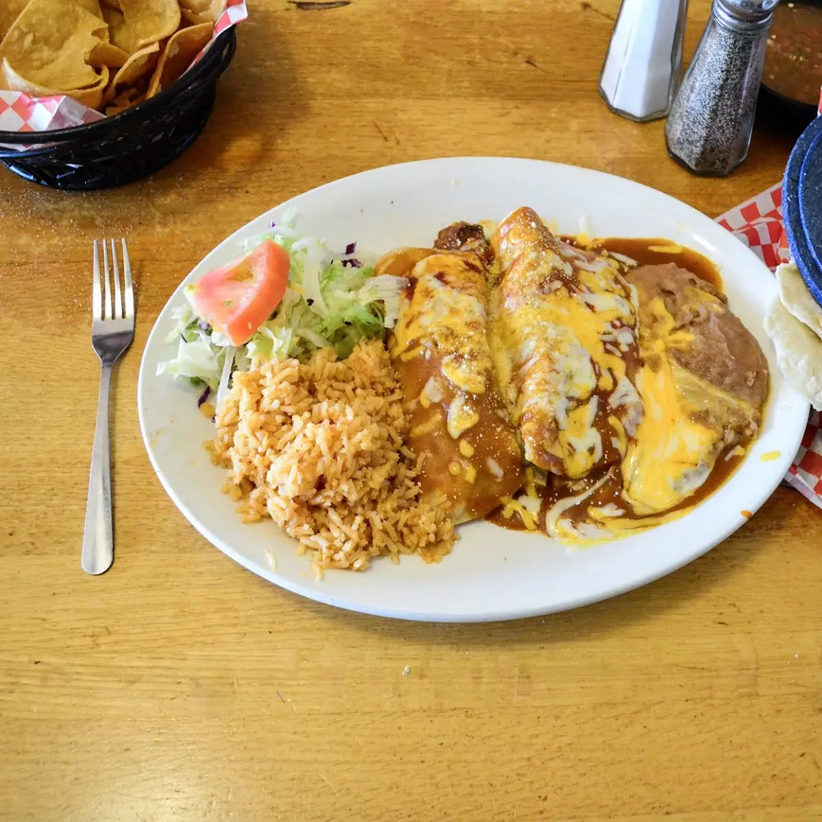 Chicken Enchiladas