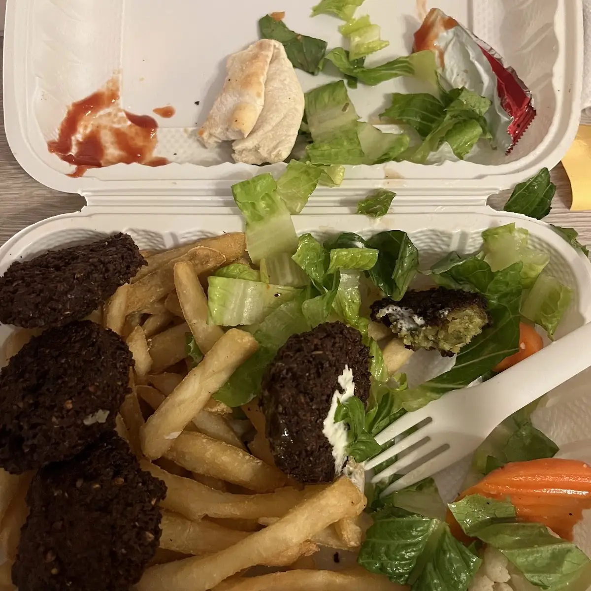 Eggplant Falafel Combo