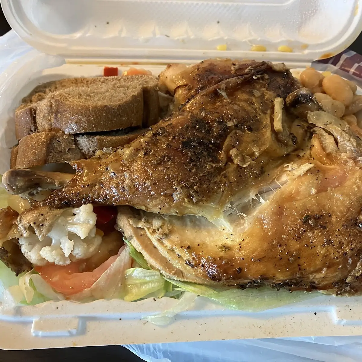 Half Roasted Chicken