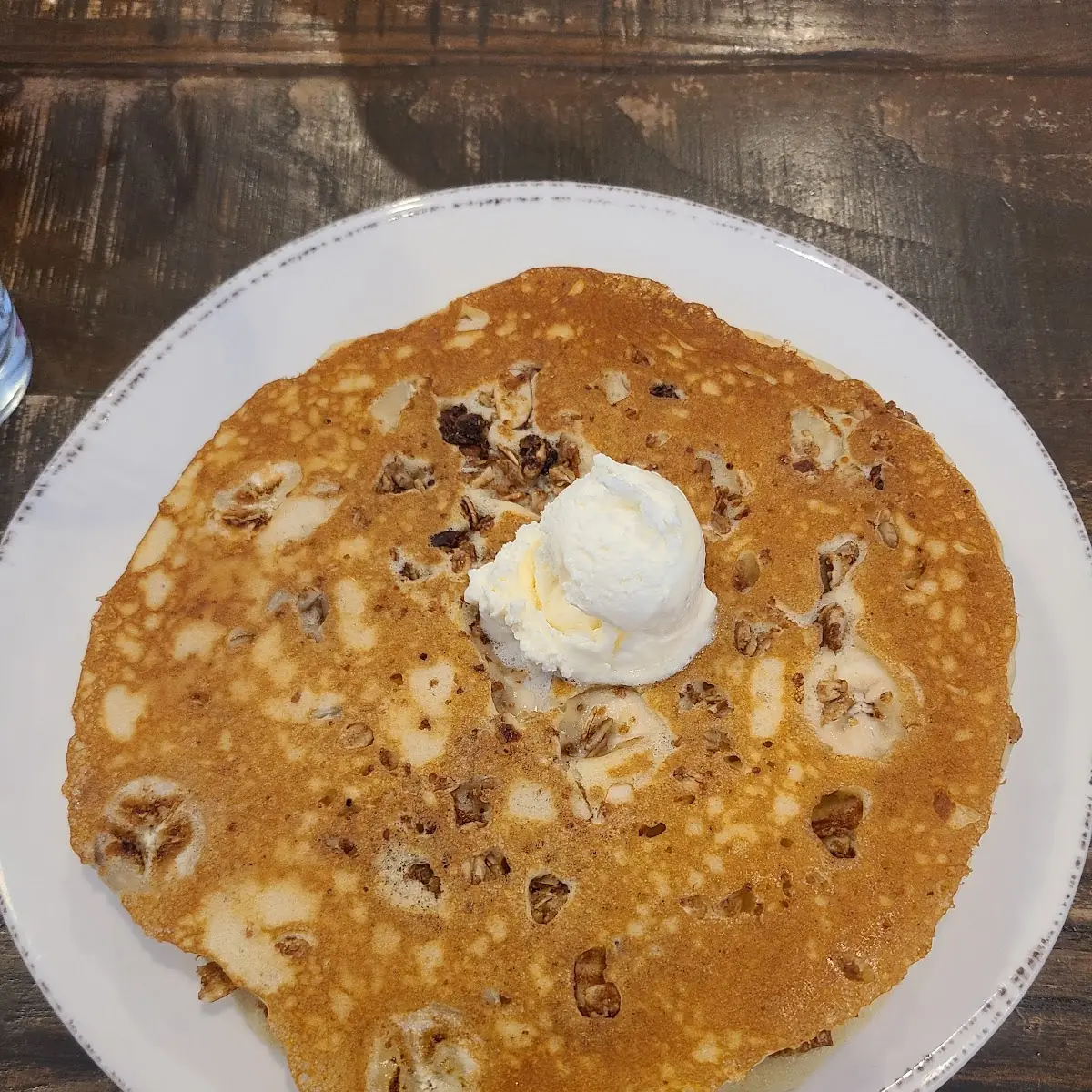 Cinnamon Chip Pancake Breakfast