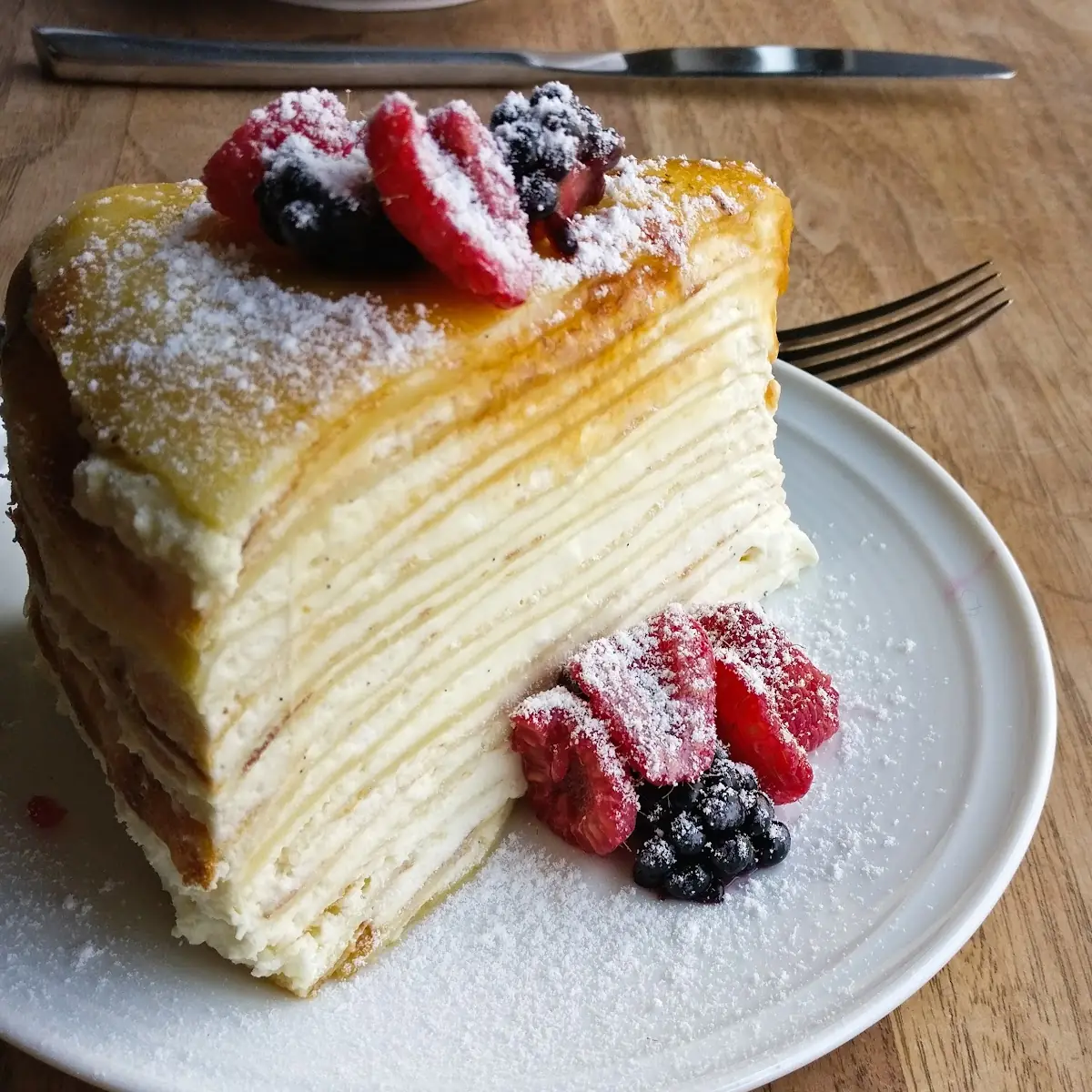 Vanilla Crepe Cake