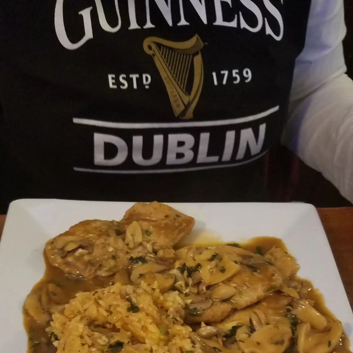 Chicken Marsala with Rice