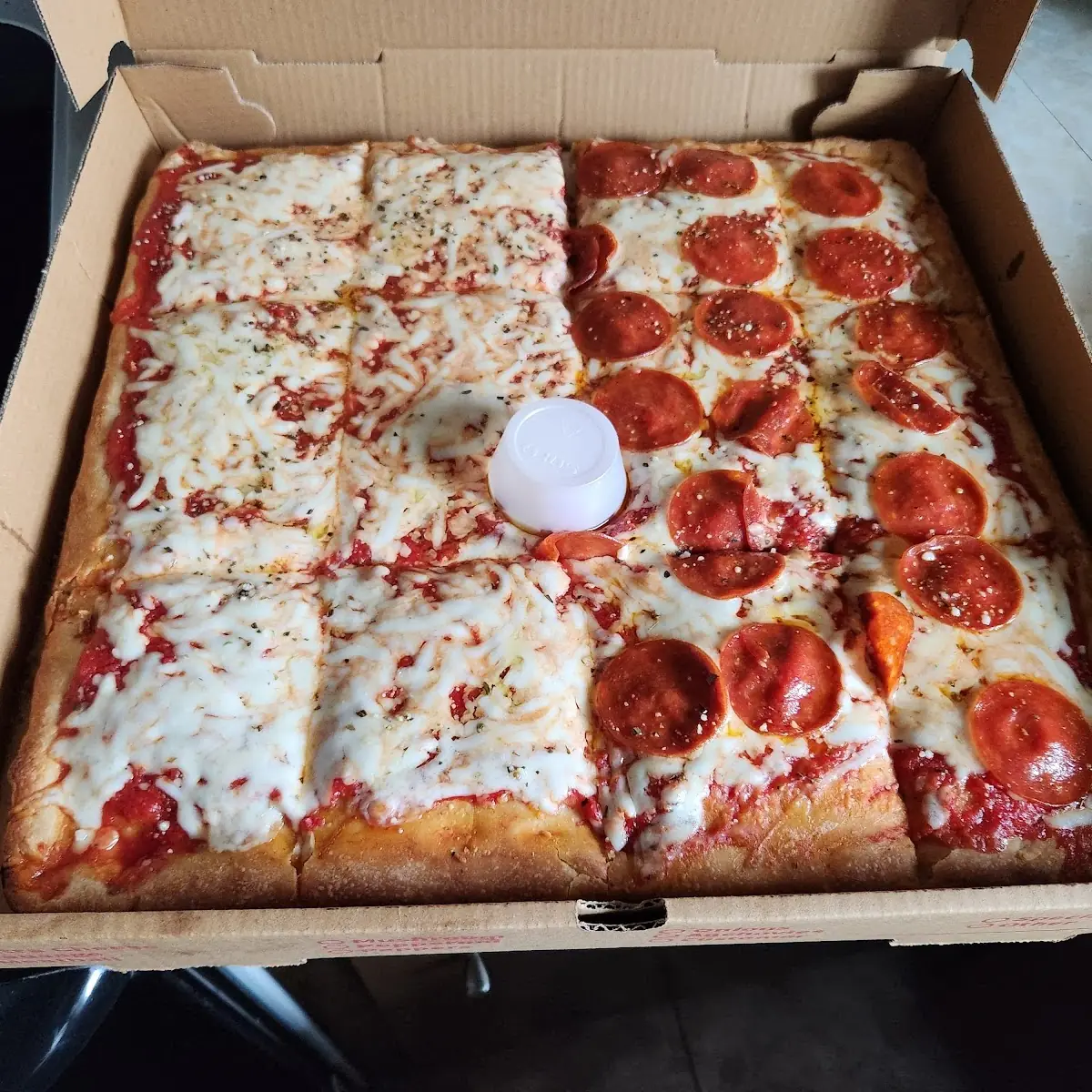 Sicilian Pizza Slice