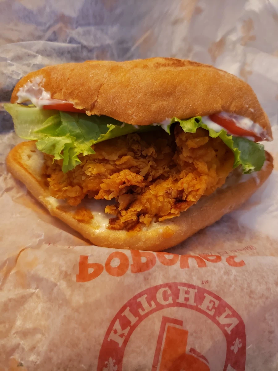 Deluxe Chicken Sandwich, Popeyes Louisiana Kitchen