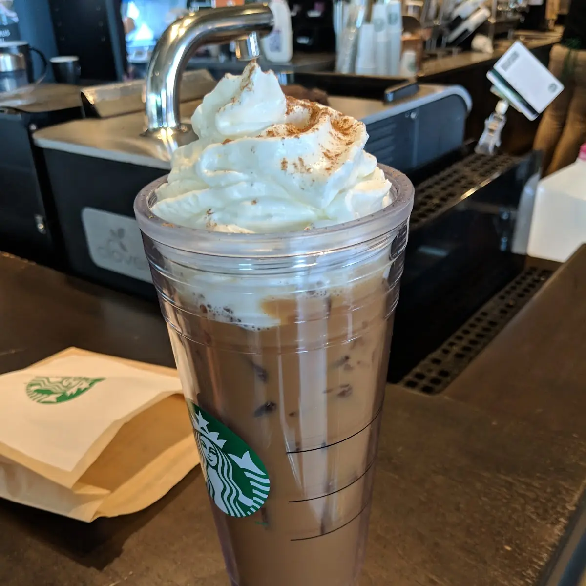 Iced Pumpkin Spice Latte