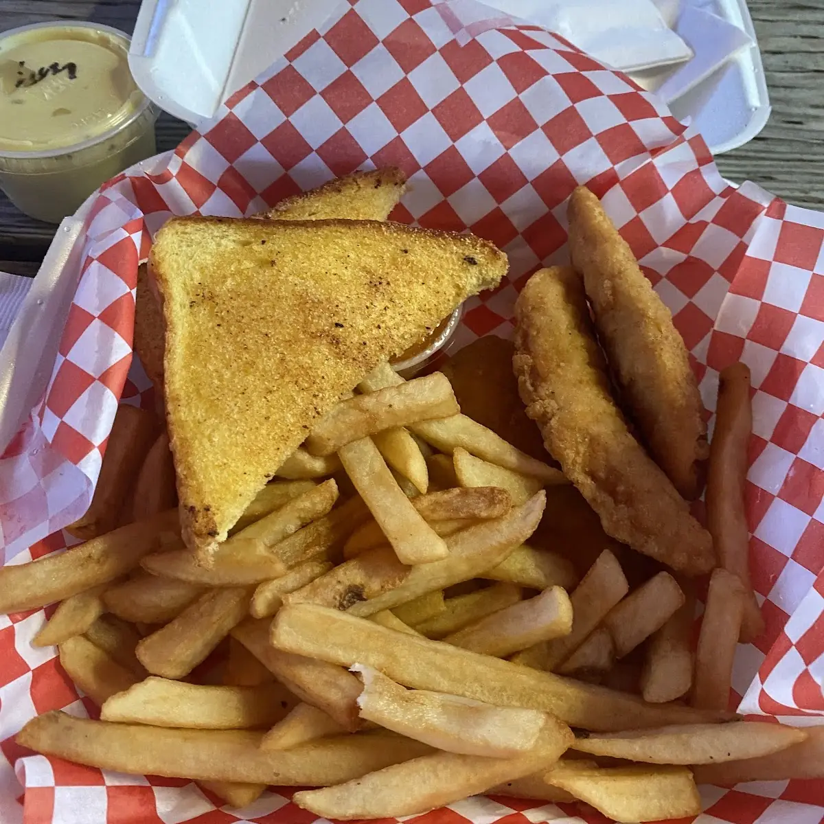 Grilled Cheese & Fries