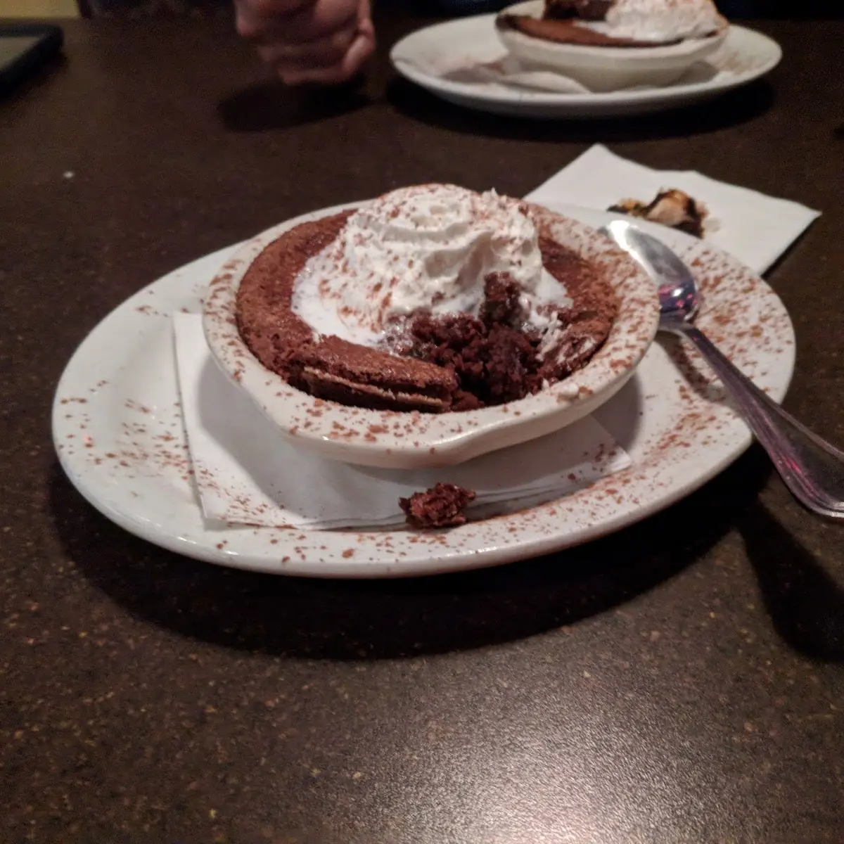 Hot Fudge Pie