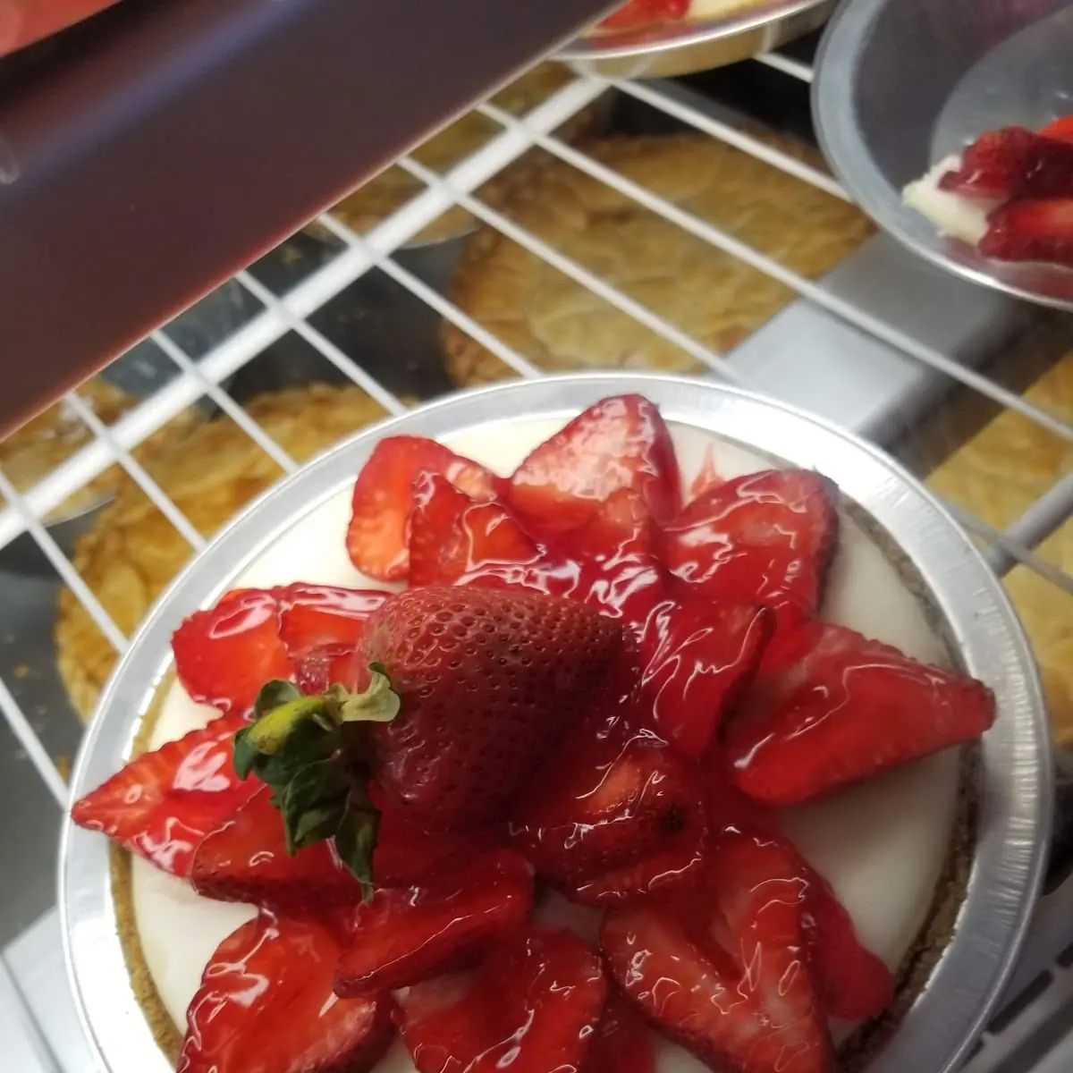 Seasonal Strawberry Cheesecake