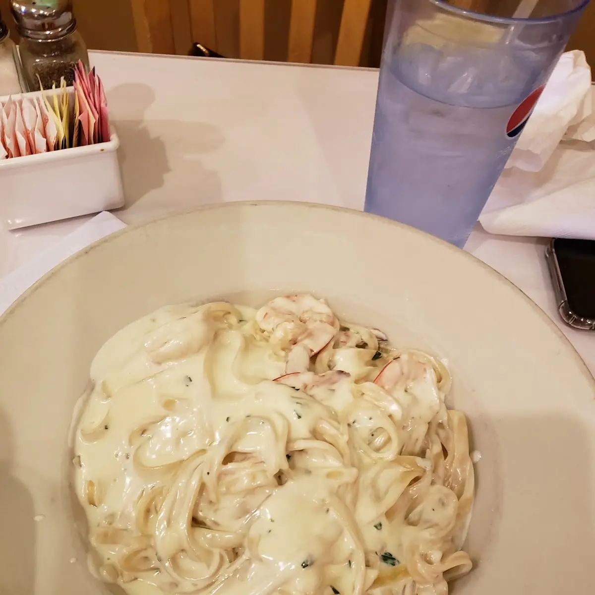 Shrimp Alfredo