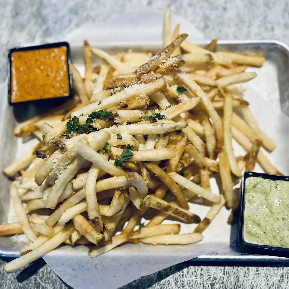 Garlic Parmesan Fries