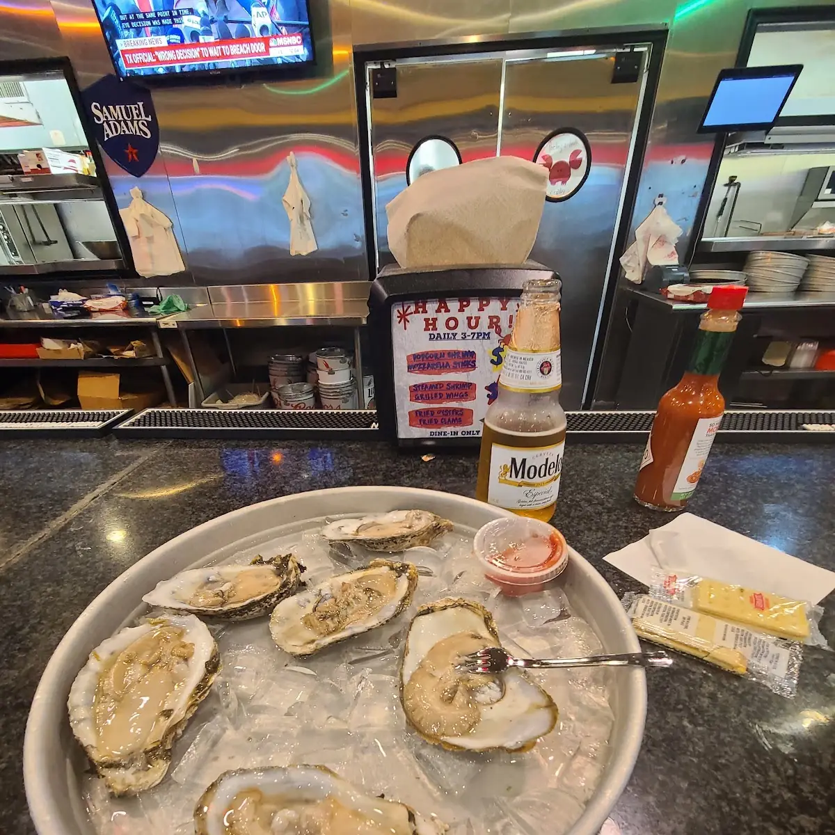Oysters on the Half Shell