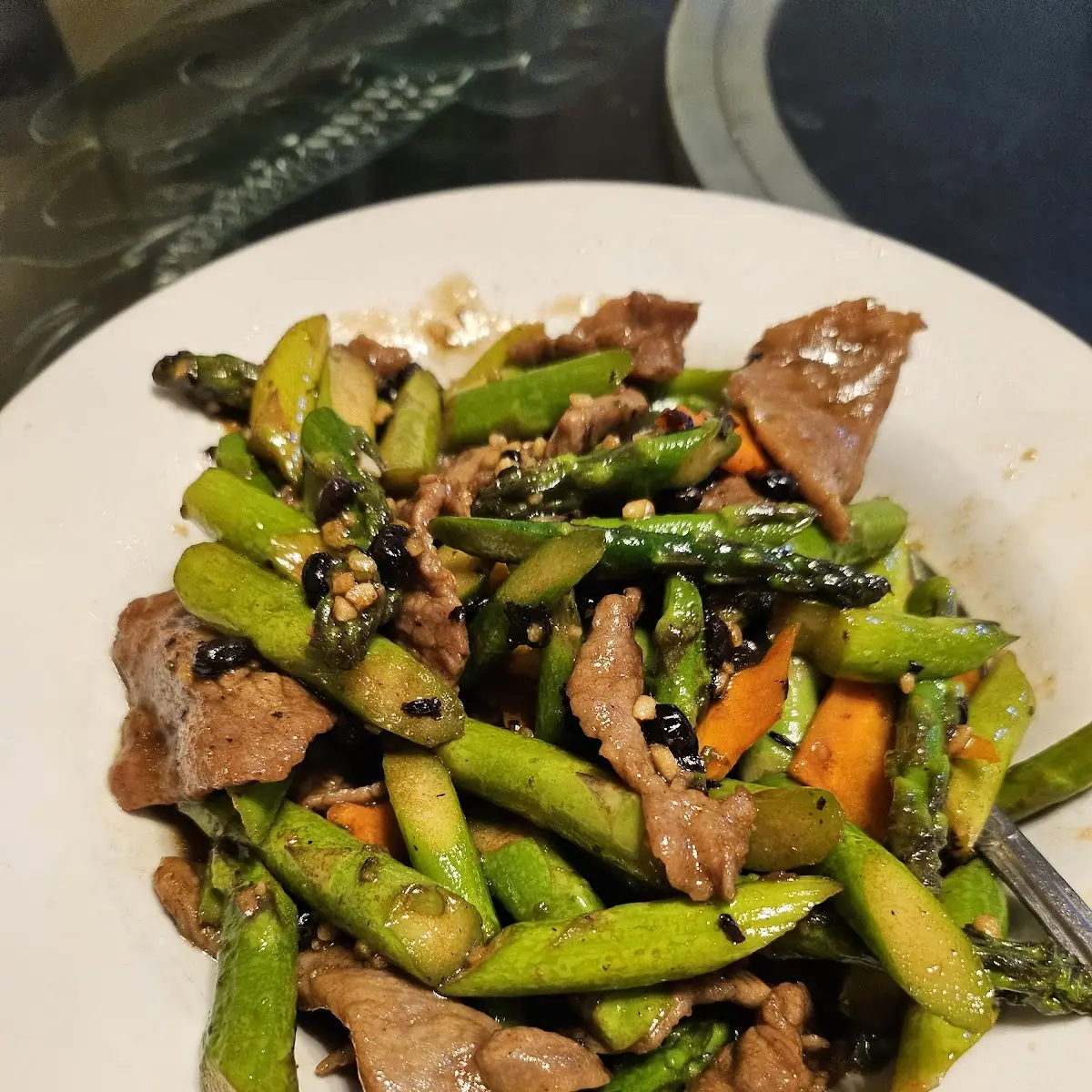 Beef Asparagus Black Bean Sauce