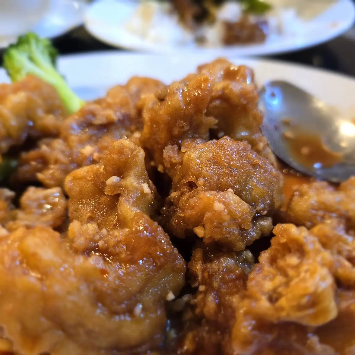 Crispy Chicken with Oyster Sauce