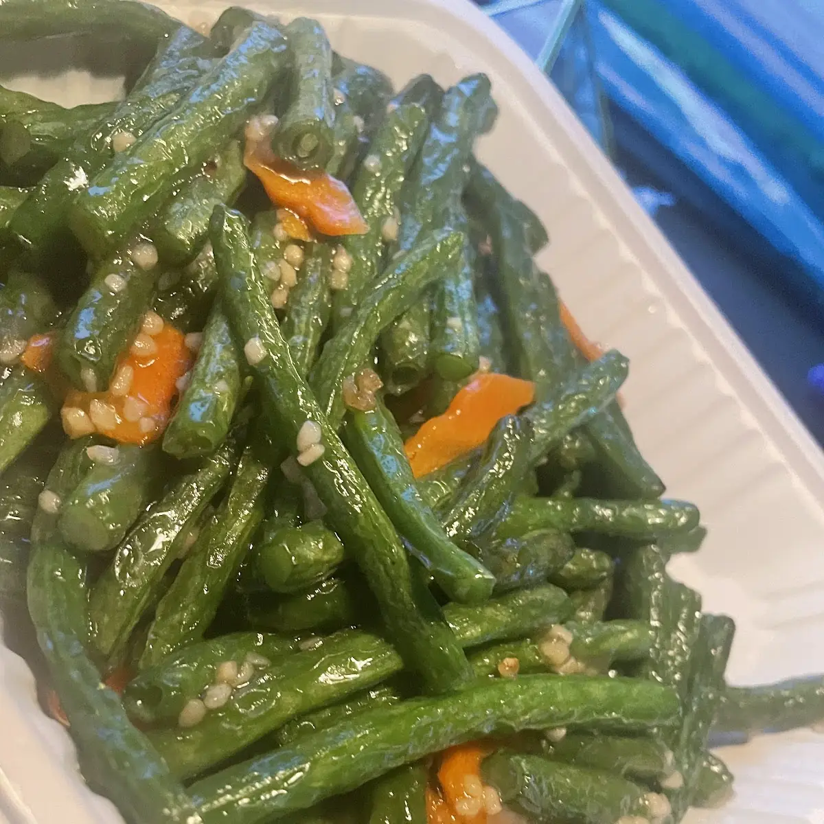 String Beans with Garlic Sauce