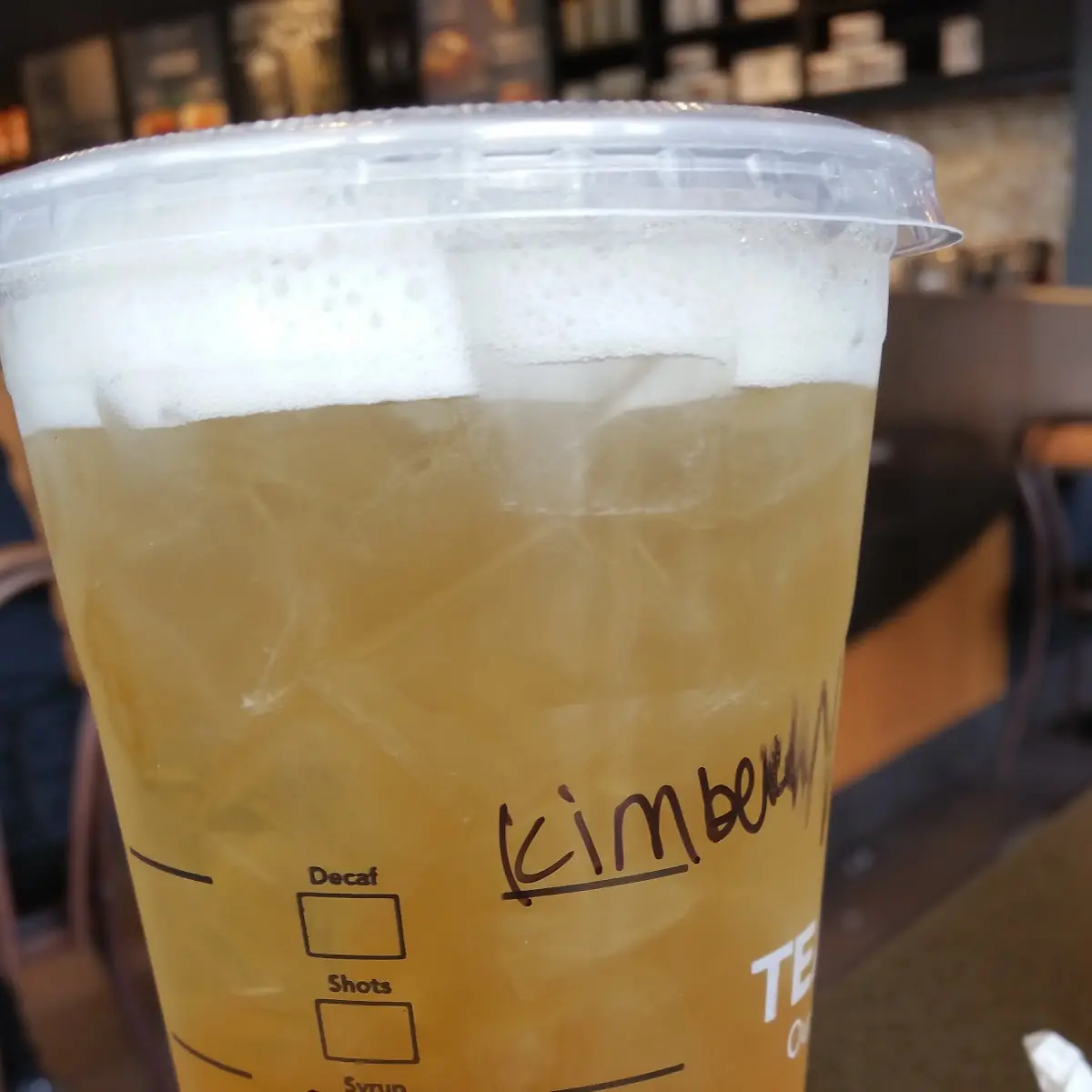 Peach Green Tea