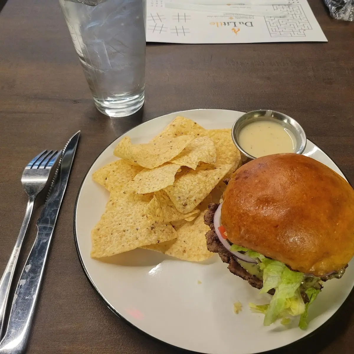 Smash and Spin Burger