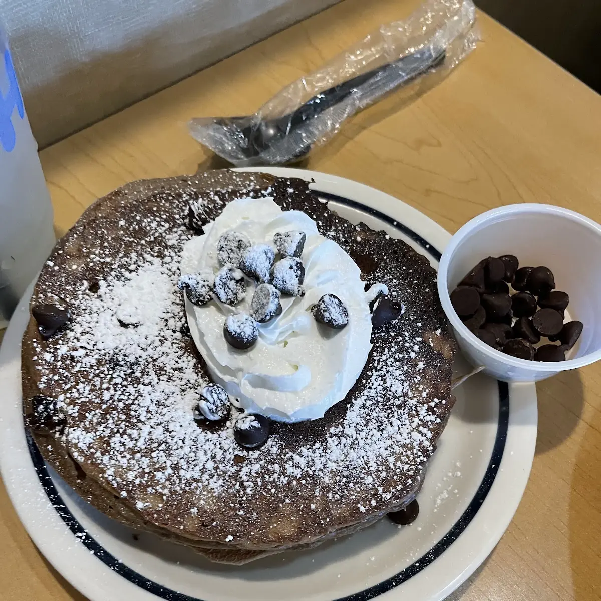 Oreo Cookie Crumble Waffle