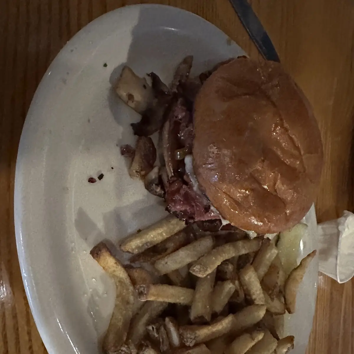 Black Corned Beef Sandwich