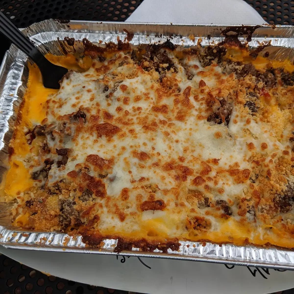 Philly Cheese Steak Mac and Cheese