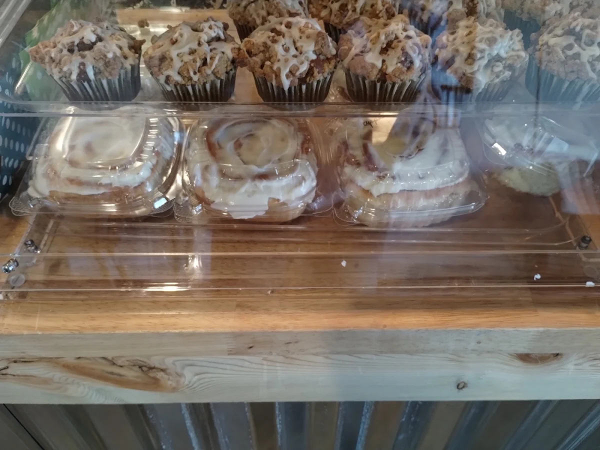 Pumpkin Muffins on Top Cinnamon Roll Below