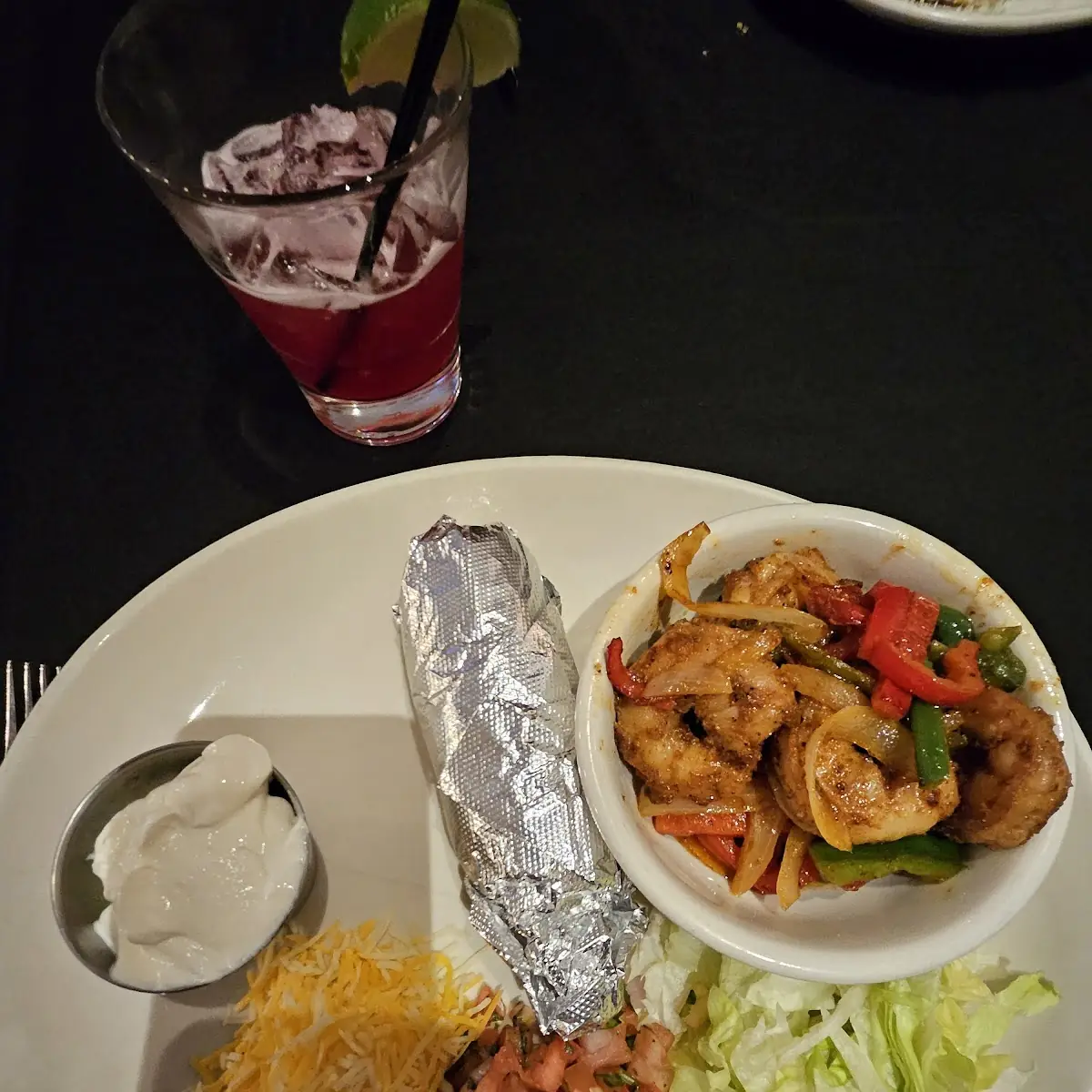 Shrimp Fajitas