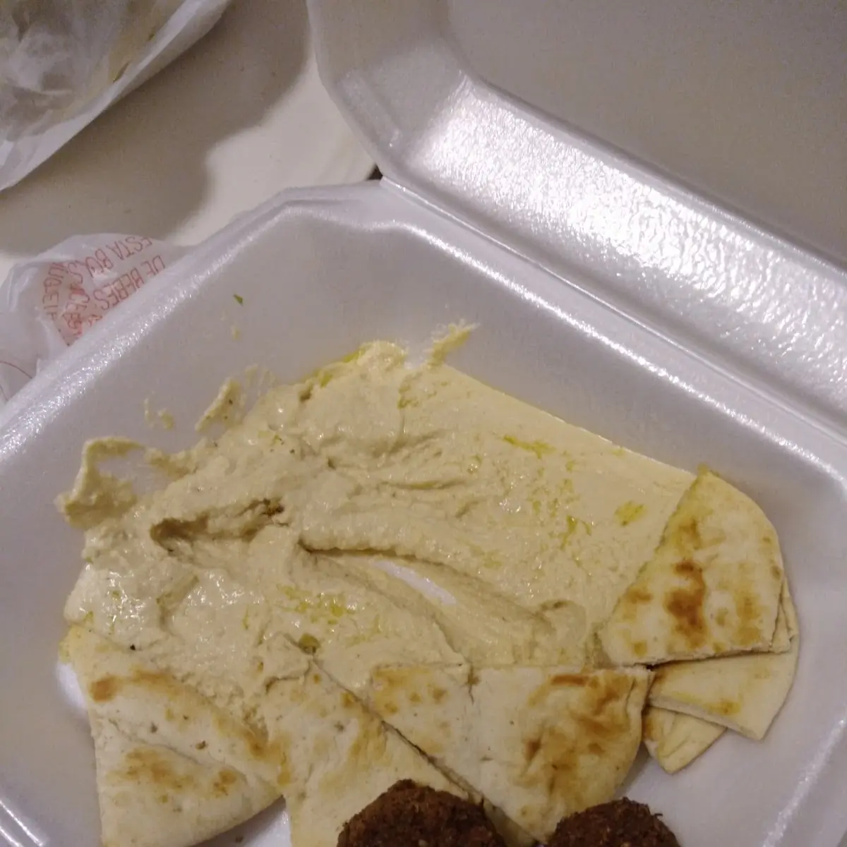 Falafel and Hummus Appetizer