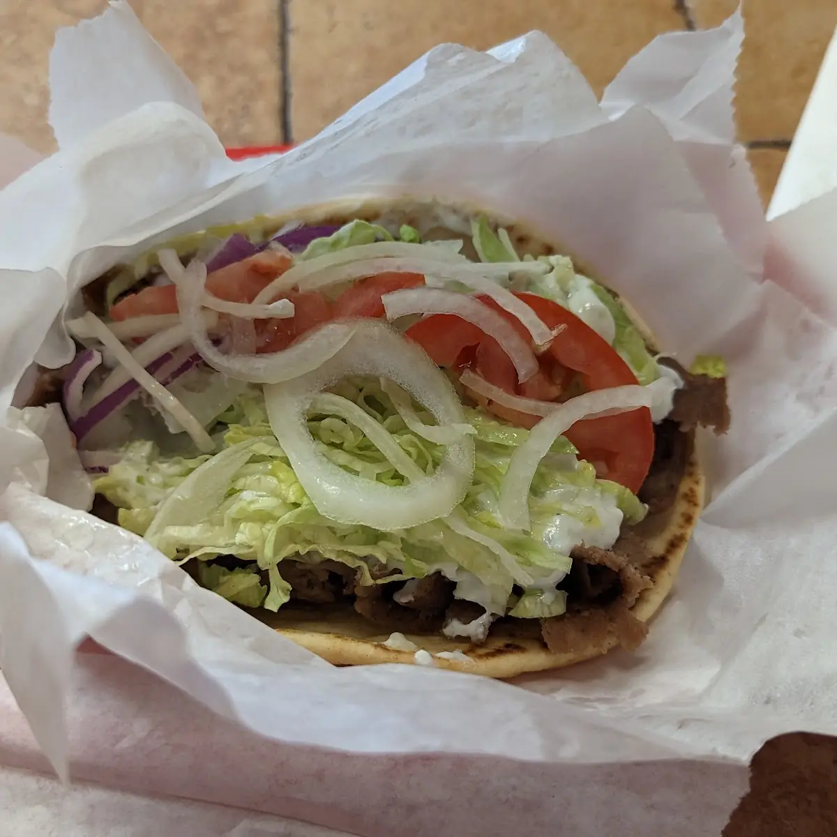 Gyro Sandwich