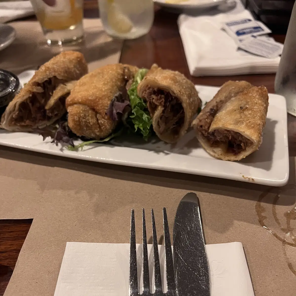 Brisket Egg Rolls