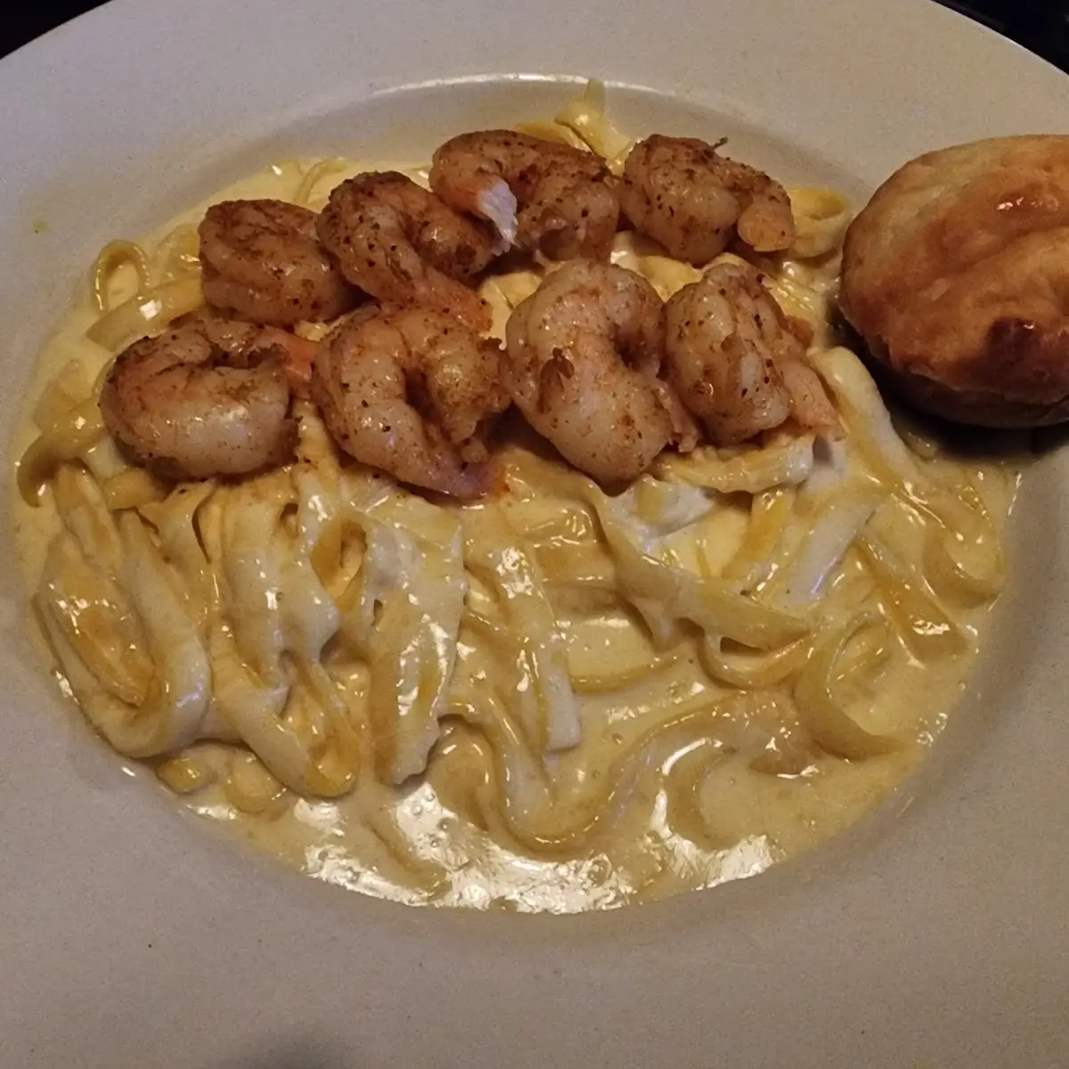 Jumbo Shrimp Alfredo