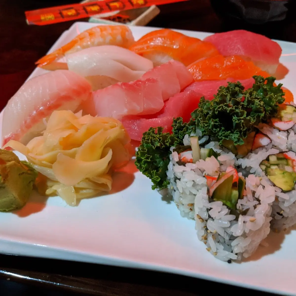 Sashimi Sushi Combo