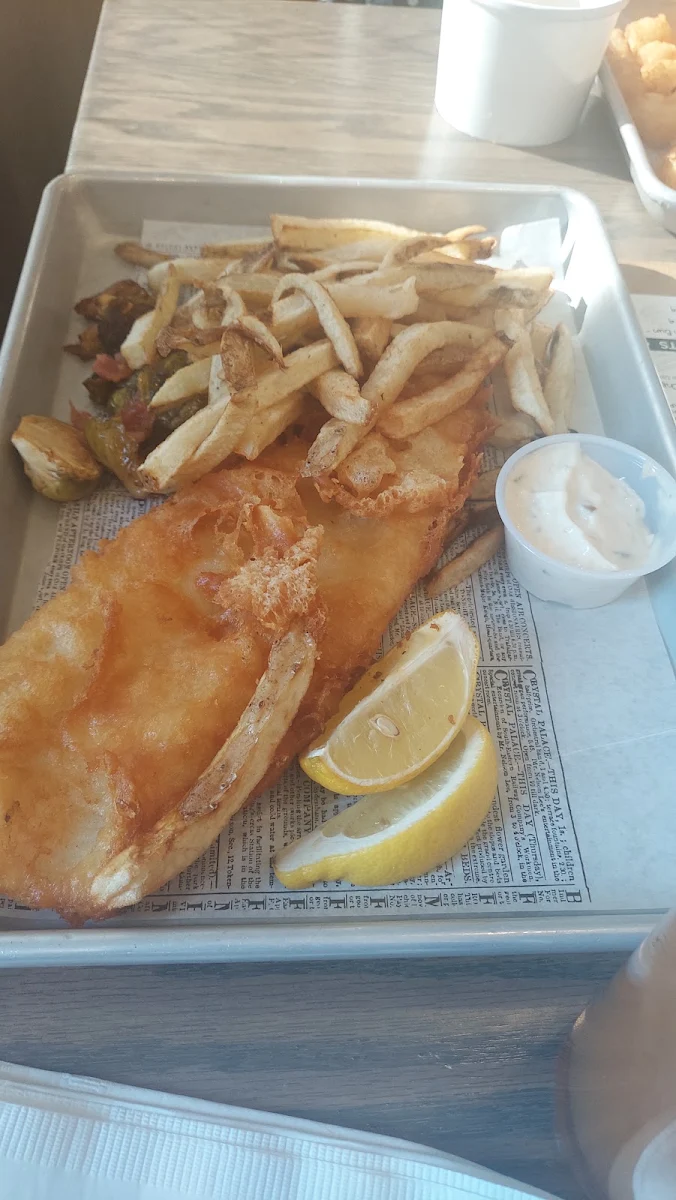 Beer Battered Fish & Chips