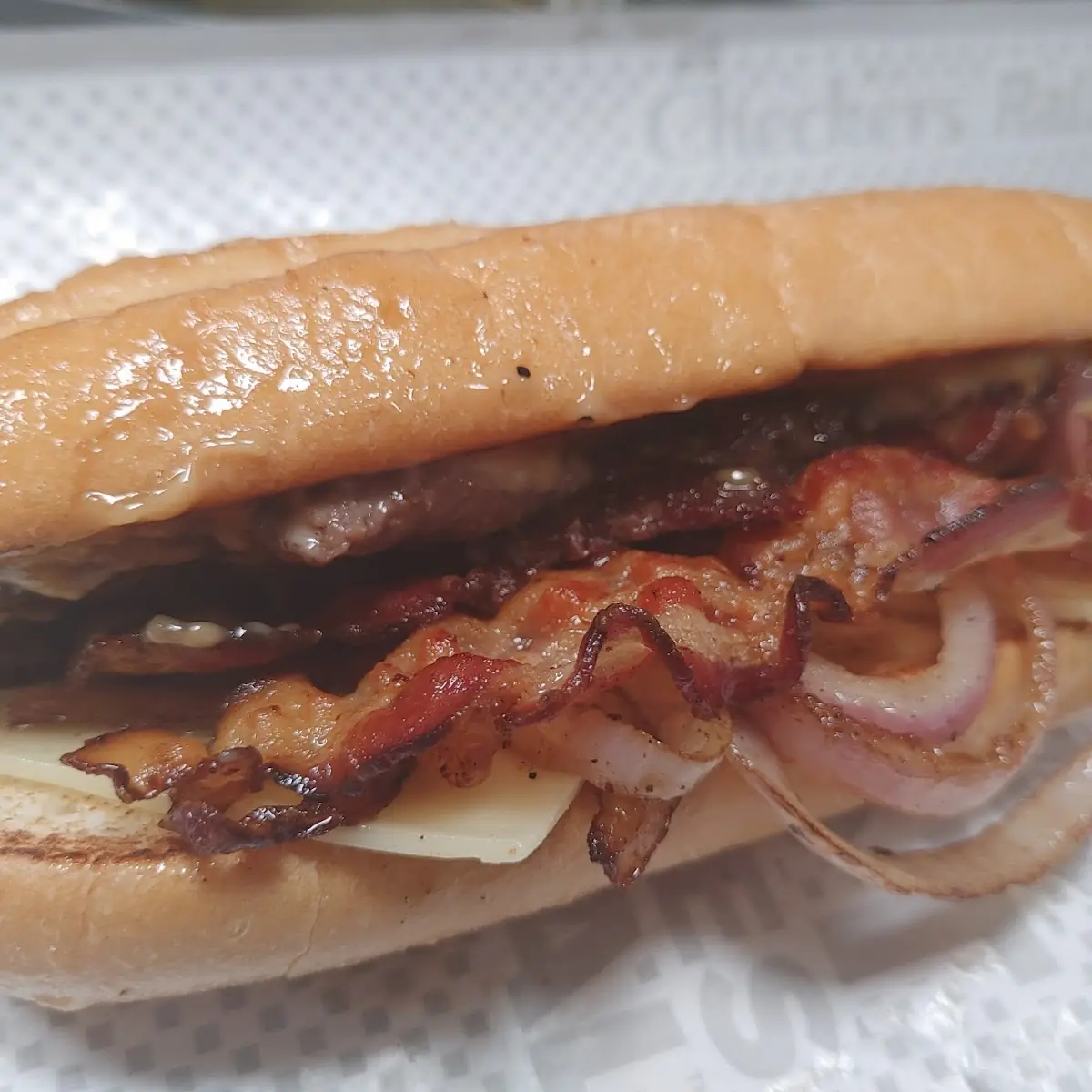 Bacon Philly Cheesesteak Sub