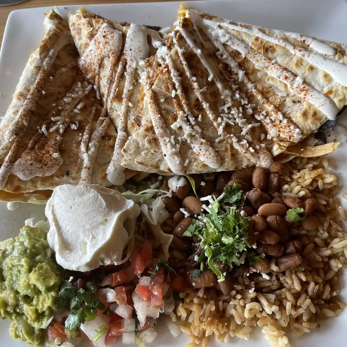 Ancho Chicken Quesadilla