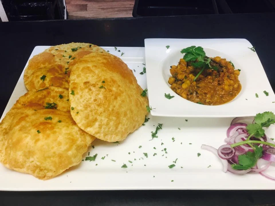 Bhatura Plate