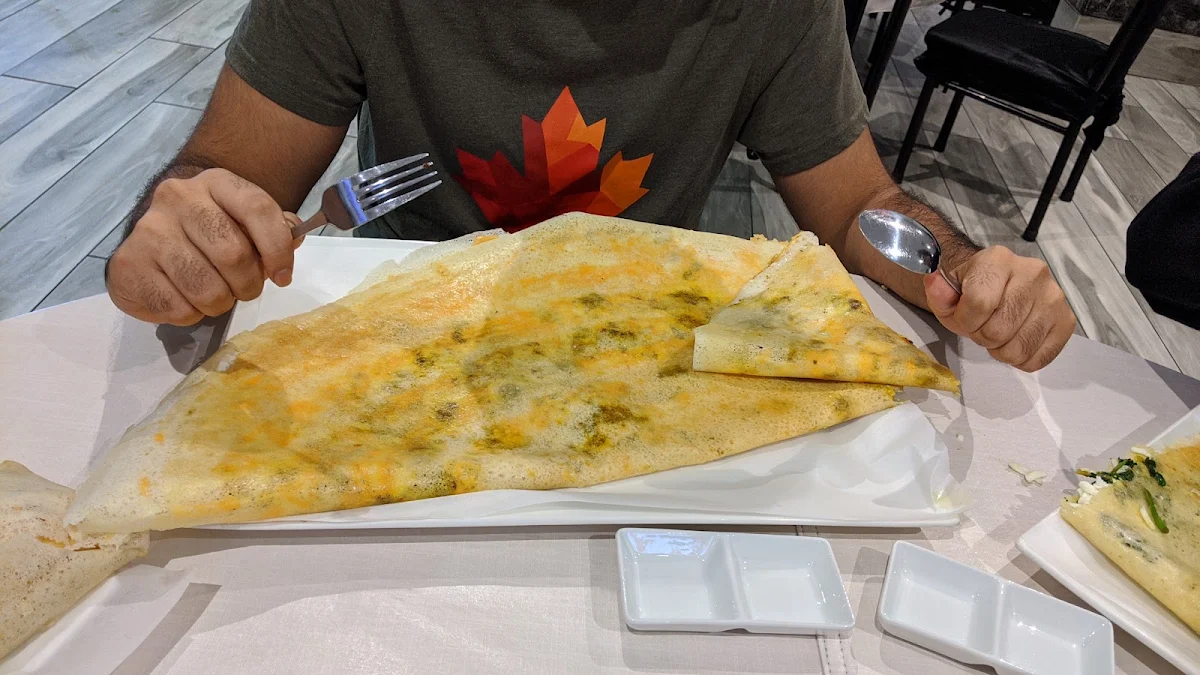 Cheese Masala Dosa
