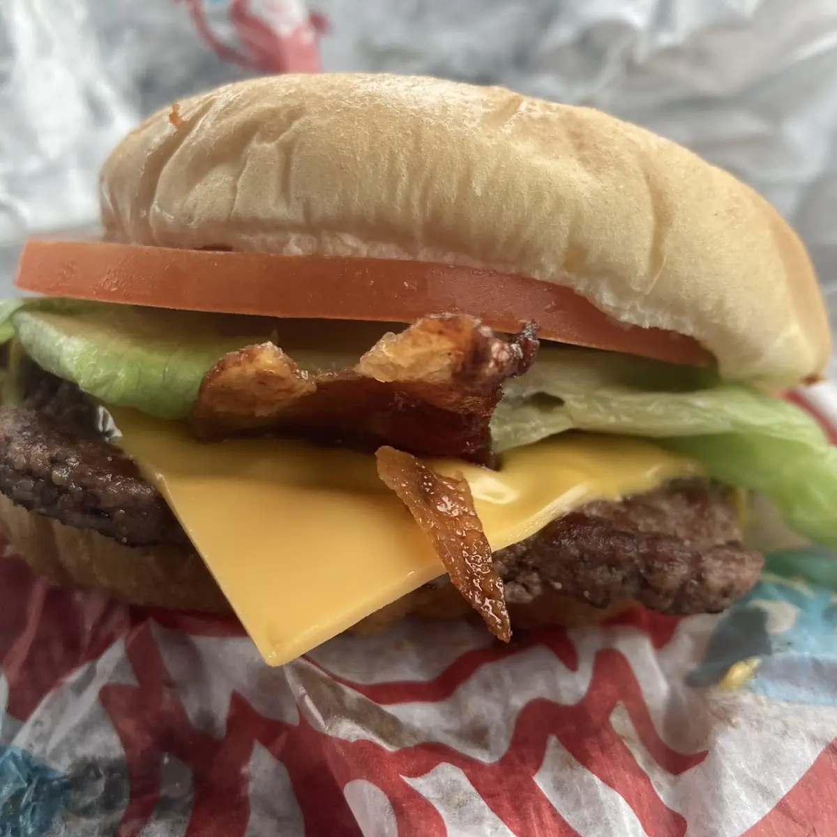 Junior Bacon Cheeseburger