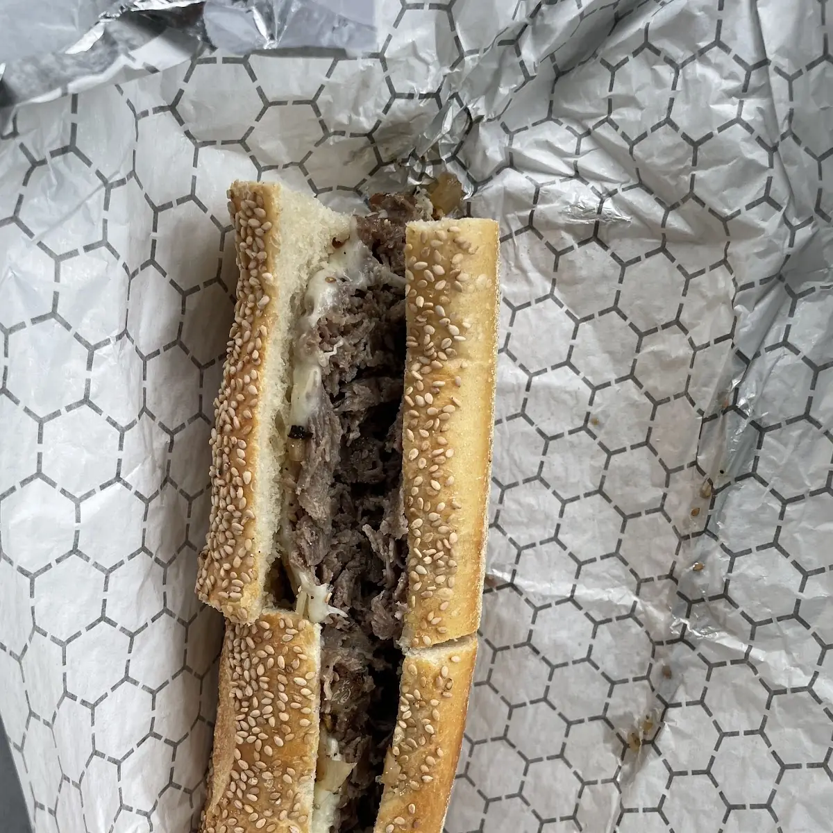 Philly Cheesesteak Sandwich