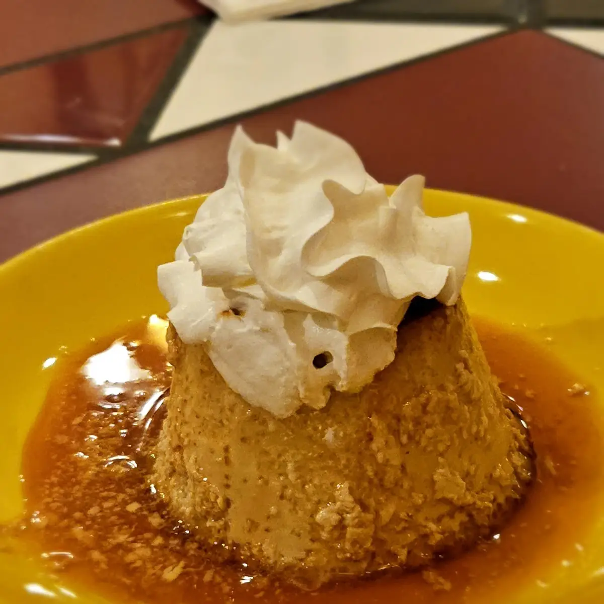 Flan Deep-Fried Ice Cream Xangos
