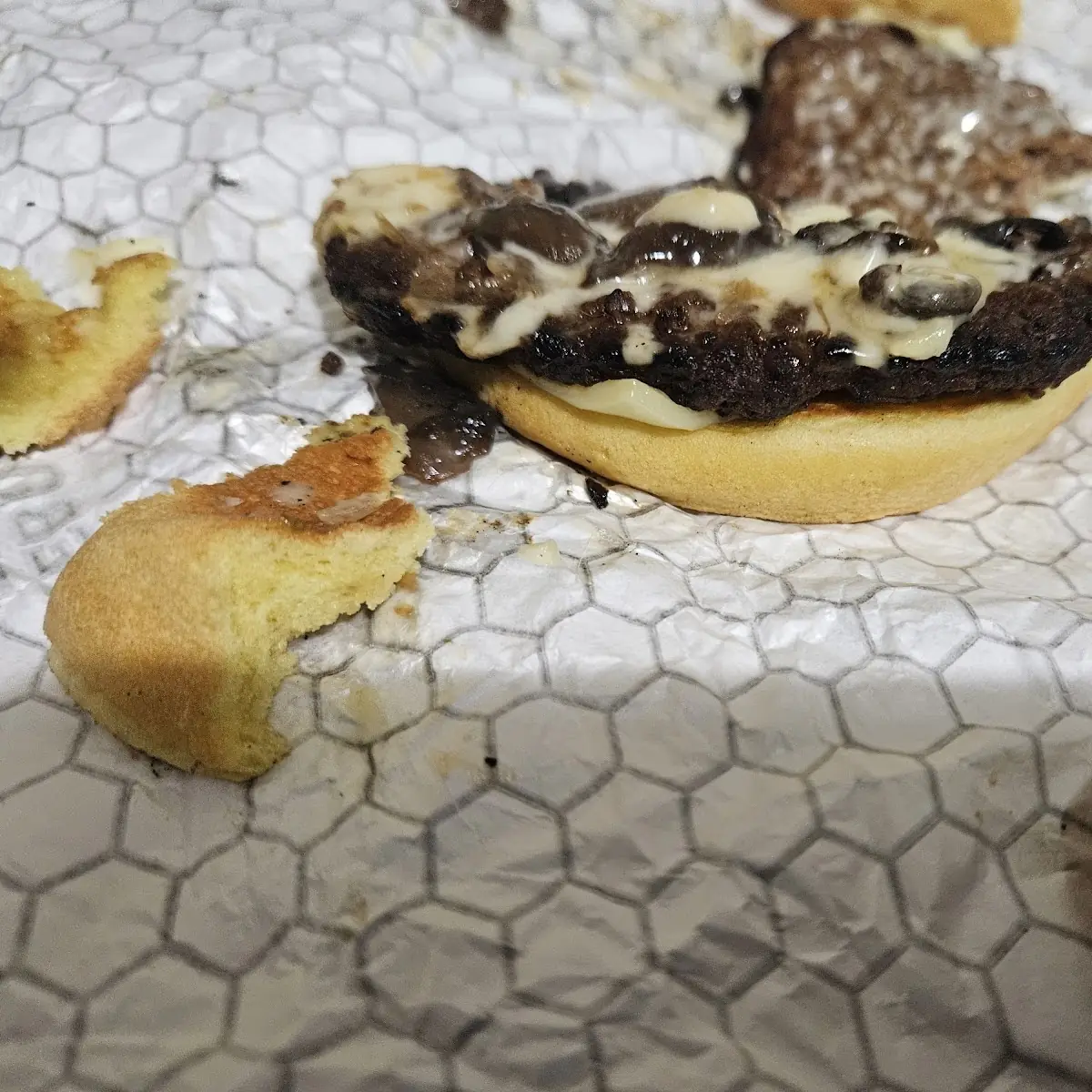 Swiss Mushroom Burger