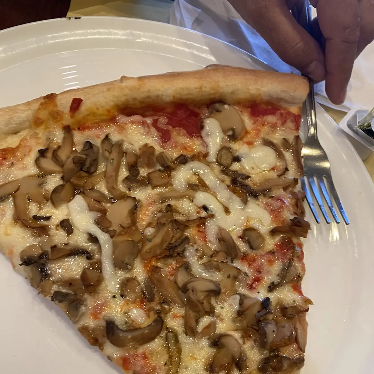 Mushroom Pizza