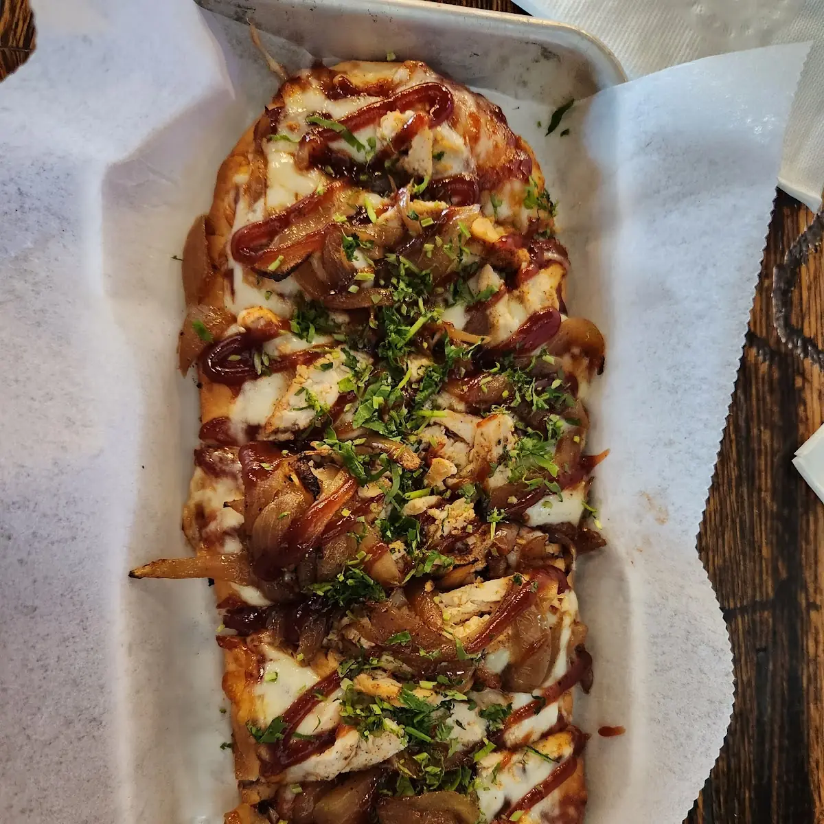 Chicken Bacon Ranch Flatbread