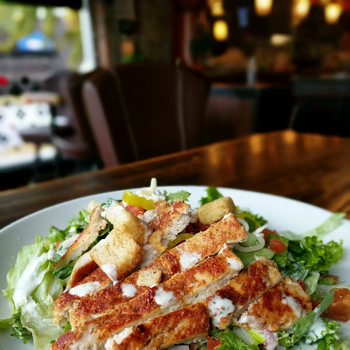 Grilled Chicken Caesar Salad