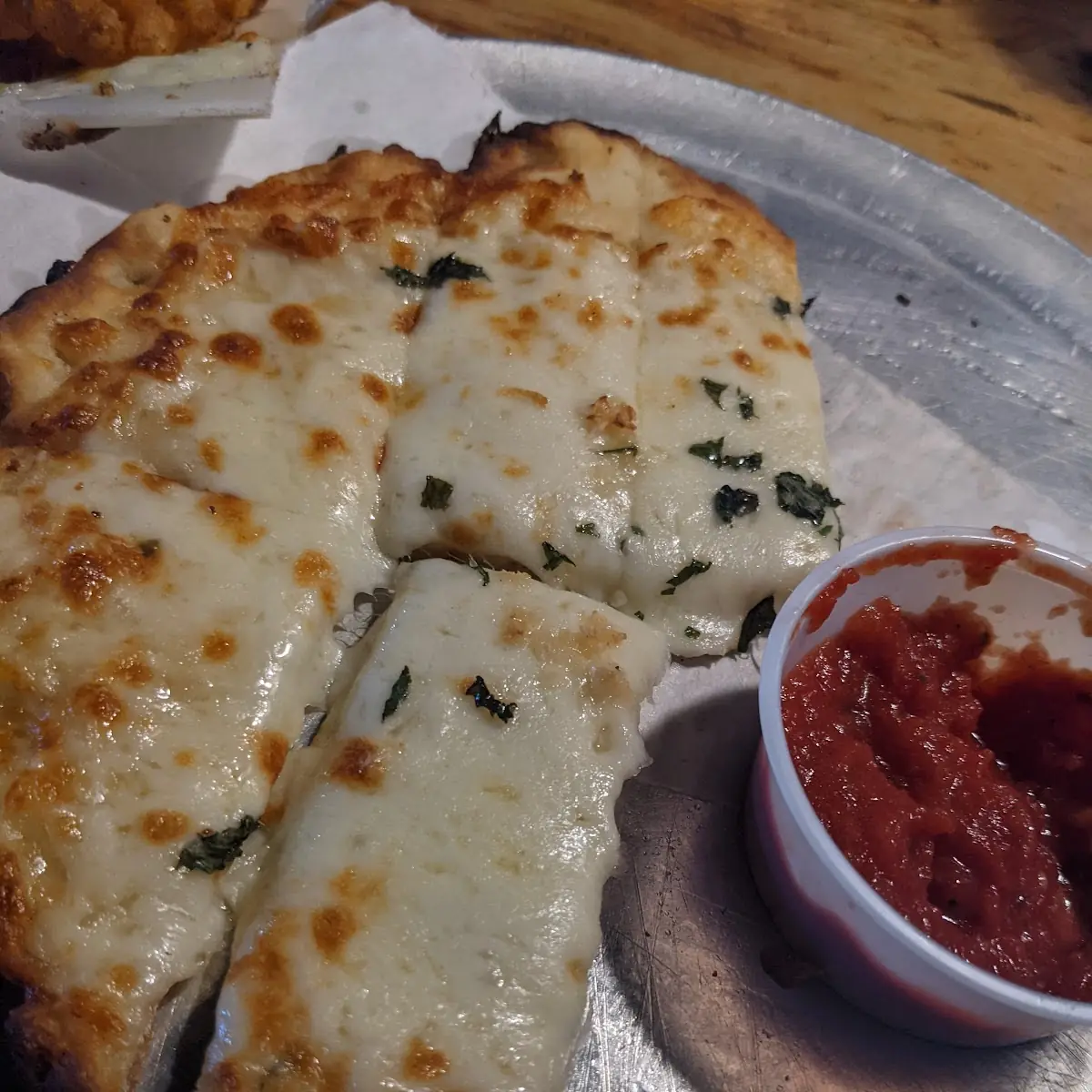 GF Cheesy Garlic Bread
