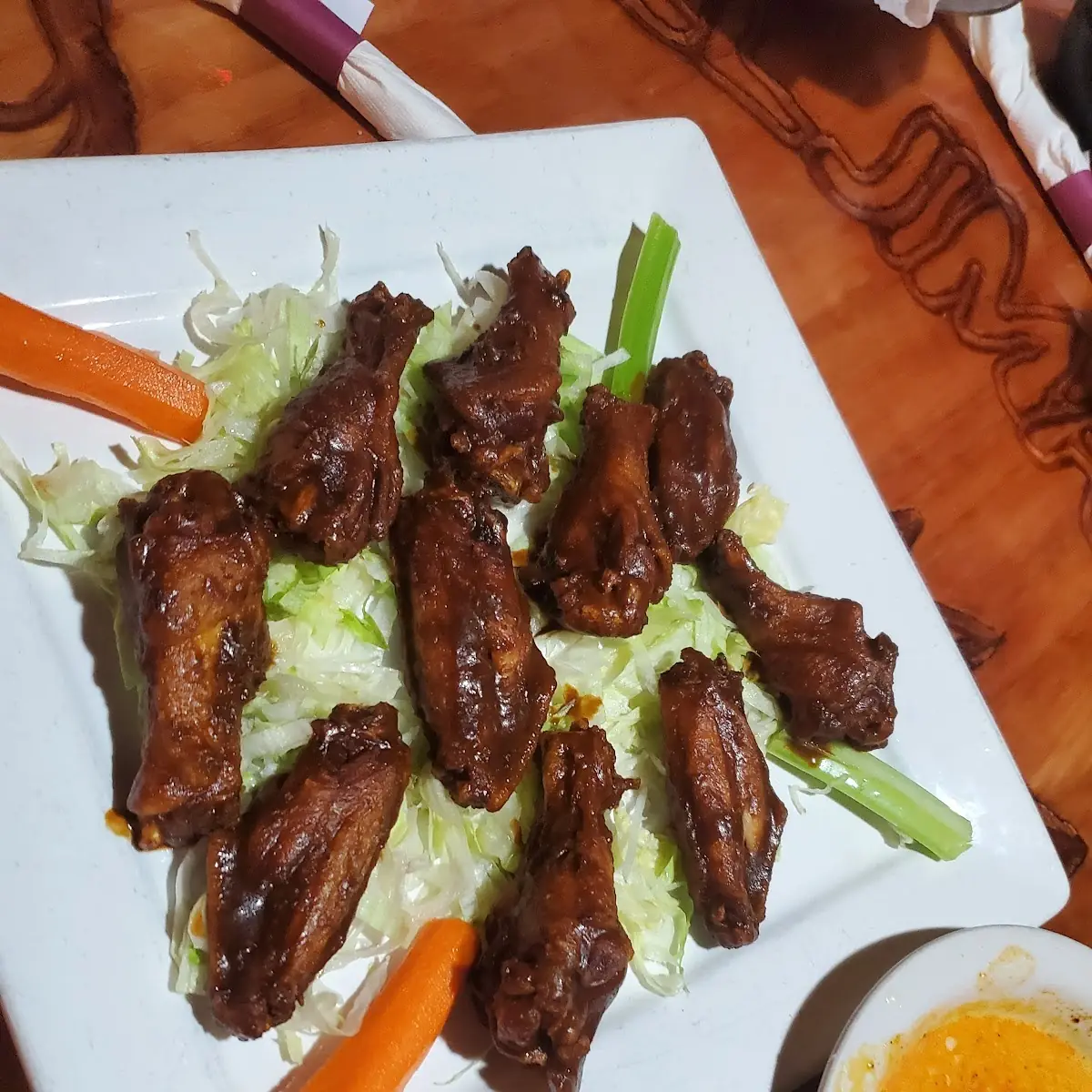 Mole Chicken Wings