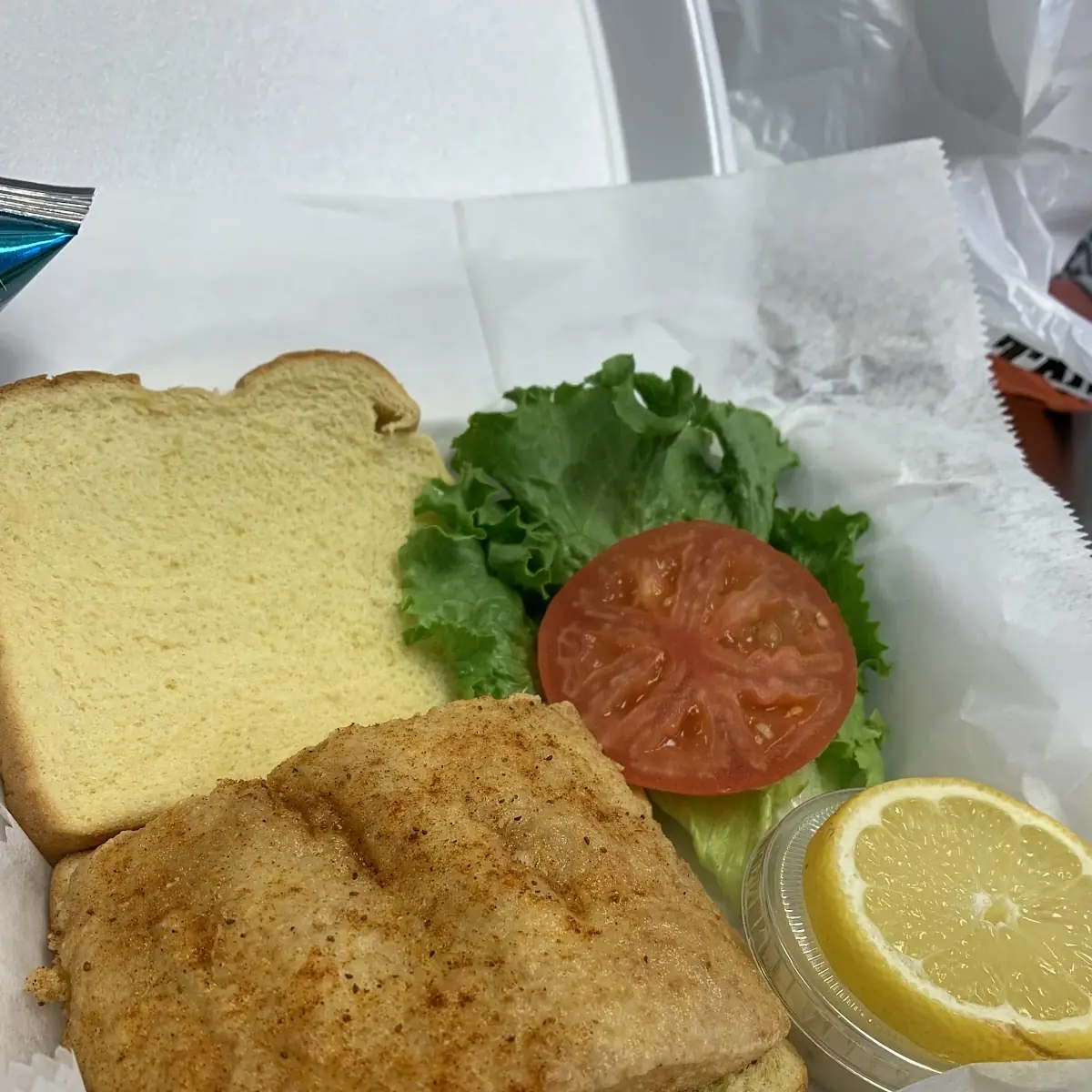 Fried Fish Filet Sandwich