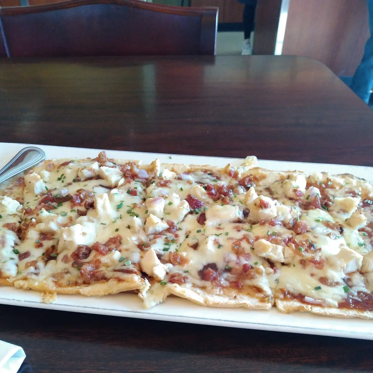 BBQ Chicken Flatbread Pizza